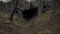 dark cave GIF