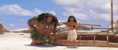 hit hitting GIF by Moana