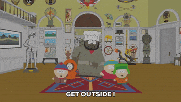 get outside eric cartman GIF by South Park 