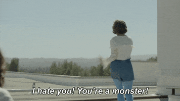 i hate you you're a monster GIF by The Last Man On Earth
