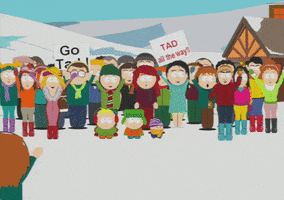 celebrating kyle broflovski GIF by South Park 