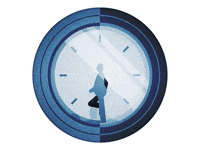 moving clock animated gif