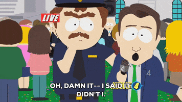cops reporter GIF by South Park 