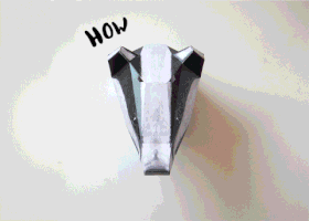 zoofold mask tutorial hang GIF