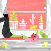 Relaxing Happy Sunday GIF by chica espinaca