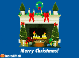merry christmas winter GIF by IncrediMail