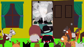 eric cartman cats GIF by South Park 