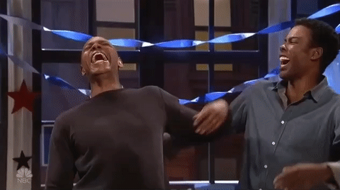 Dave Chappelle Laughing Gif By Saturday Night Live Find Share On Giphy