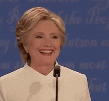 Happy Hillary Clinton GIF by Election 2016