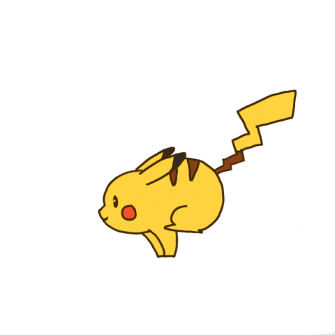 benzthanawat pikachu running GIF