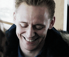 tom hiddleston lol GIF by BBC