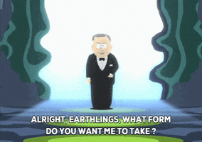 light GIF by South Park 