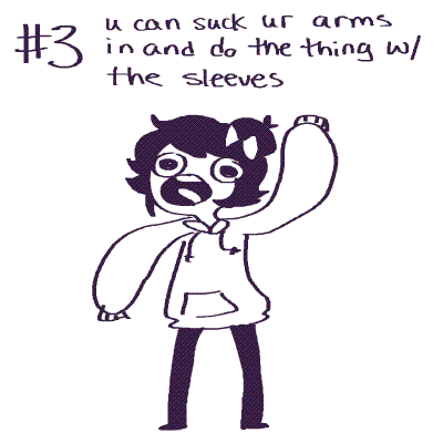 launchpad25 #oversized hoodie #arm flapping GIF