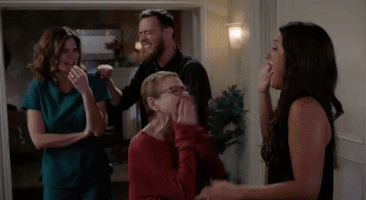 family kiss GIF by CBS