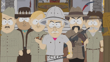 gun holding GIF by South Park 