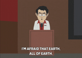 podium talking GIF by South Park 