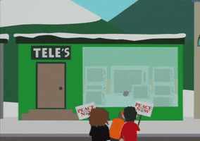 window looting GIF by South Park 