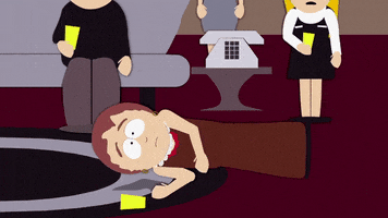 fall cant get up GIF by South Park 