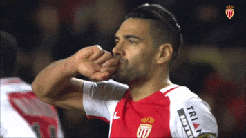 ligue 1 kiss GIF by AS Monaco