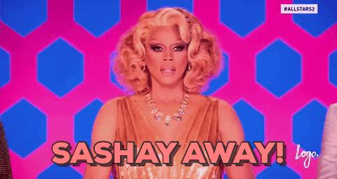 sashay away drag race GIF by RuPaul's Drag Race