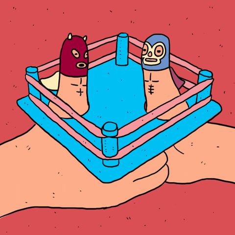 lucha libre wrestling GIF by Percolate Galactic