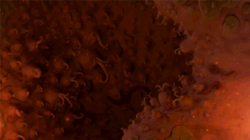 GnarlyGhost 3d animated scifi clay GIF