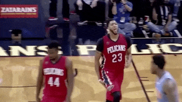 Skipping New Orleans Pelicans GIF by NBA