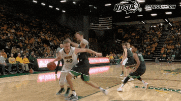 north dakota state basketball GIF by NDSU Athletics
