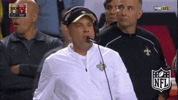 Frustrated New Orleans Saints GIF by NFL