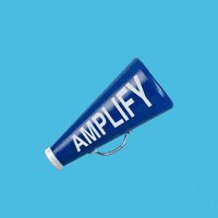 Amplify Paper Airplane GIF by Slanted Studios
