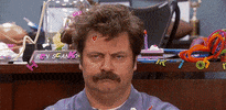 frustrated parks and recreation GIF