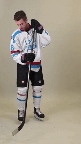 College Hockey Broom GIF by LMU Ice Hockey