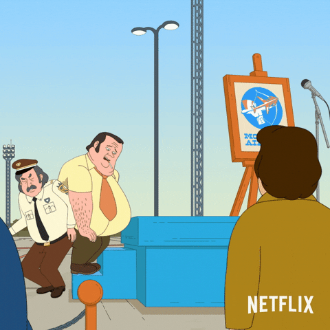 f is for family out of breath GIF by NETFLIX