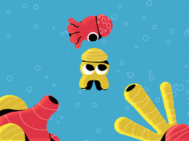 Marine Life Animation GIF by Tony Babel