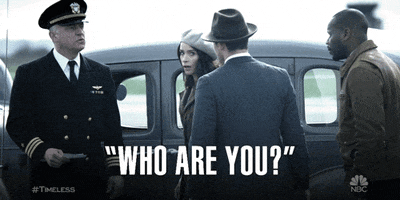who are you nbc GIF by Timeless