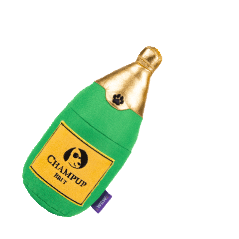 Dog Toy Party Sticker by Woof & Whiskers Pet