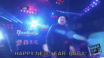 happy new year nyre 2015 GIF by New Year's Rockin' Eve