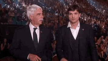 Sarcastic Ashton Kutcher GIF by Academy of Country Music Awards