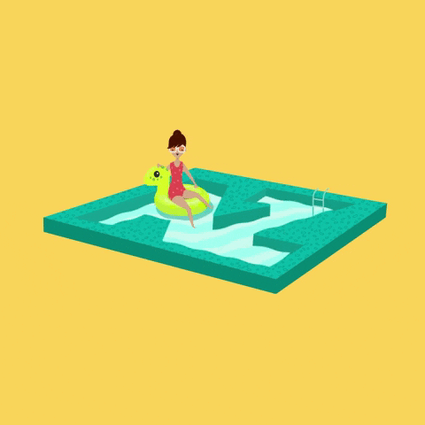 Pool Swimming GIF by Nomadic Agency