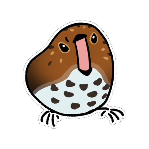 Bird 鳥 Sticker