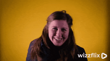 Wizzflix_ fun party yes yellow GIF