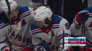 Celebration Hockey GIF by New York Rangers