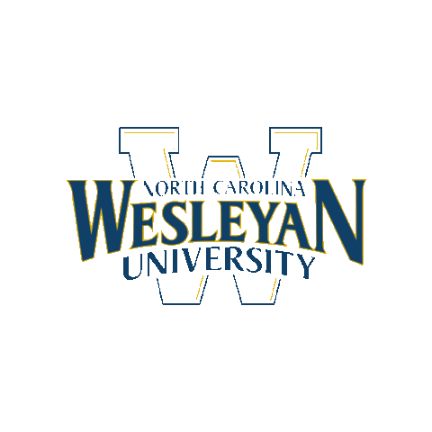 W Sticker by North Carolina Wesleyan University
