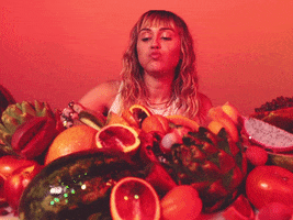 Fruit Eating GIF by Miley Cyrus