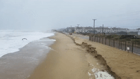 Hurricane Jose's Waves Erode Outer Banks Beaches