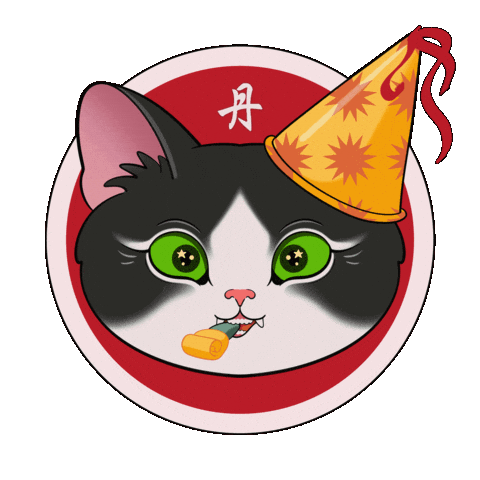 Celebrate Happy Birthday Sticker
