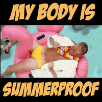 Proud Pool Party GIF by Louis Flion
