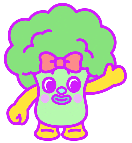 Wave Hello Sticker by Christal Sih