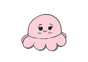 Happy Octopus Sticker