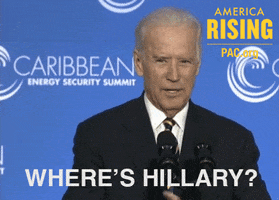 looking hillary clinton GIF by America Rising PAC